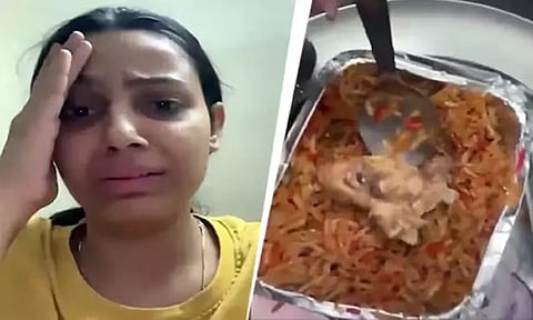 வெஜ் பிரியாணி ஆர்டர் செய்த வாடிக்கையாளருக்கு சிக்கன் பிரியாணி டெலிவரி; உணவக ஊழியர் கைது