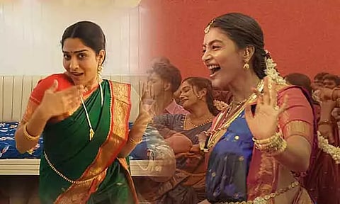 'Lubber Pandhu' actress Swasika joins the 'Kanimaa' trend