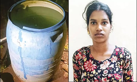 தண்ணீர் பேரலில் மூழ்கடித்து 5 மாத குழந்தையை கொன்றது ஏன்? - தாய் பரபரப்பு வாக்குமூலம்