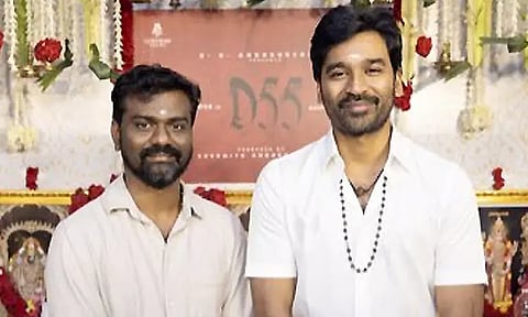 தனுஷின் 55வது பட அப்டேட் வெளியிட்ட இயக்குனர்