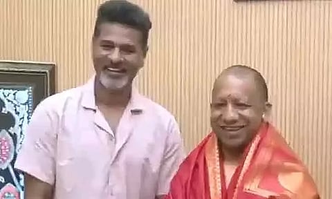 Actor Prabhu Deva meets Uttar Pradesh Chief Minister