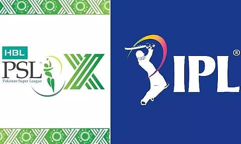 image courtesy: twitter/@thePSLt20/@IPL