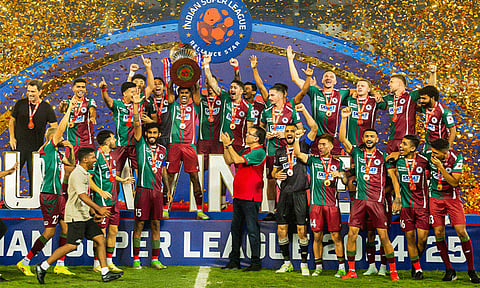 ஐ.எஸ்.எல். கால்பந்து இறுதிப்போட்டி: பெங்களூருவை வீழ்த்தி மோகன் பகான் அணி சாம்பியன்