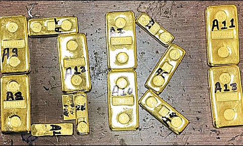 தாய்லாந்தில் இருந்து மும்பைக்கு கடத்தி வந்த ரூ.6½ கோடி தங்கம் பறிமுதல்