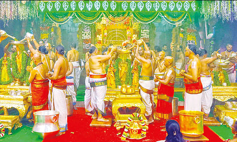 திருப்பதி ஏழுமலையான் கோவிலில் வருடாந்திர வசந்தோற்சவம் நிறைவு