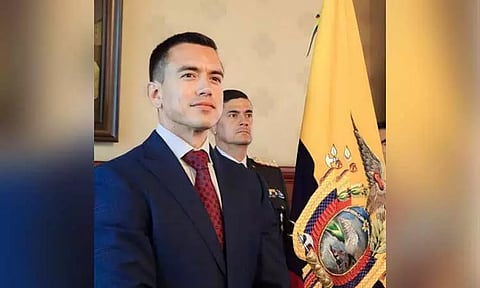 ஈகுவடார் அதிபராக டேனியல் நோபா மீண்டும் தேர்வு