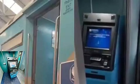 எக்ஸ்பிரஸ் ரெயிலில் ஏ.டி.எம். எந்திரம்; சோதனை முயற்சியாக ரெயில்வே நடவடிக்கை