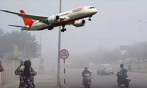 வெளுத்து வாங்கிய கனமழை: சென்னையில் விமான சேவைகள் பாதிப்பு