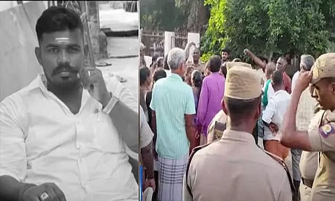 தென்காசி: இளைஞர் தலை துண்டித்து படுகொலை: மனைவி கண்முன்னே நடந்த கொடூரம்