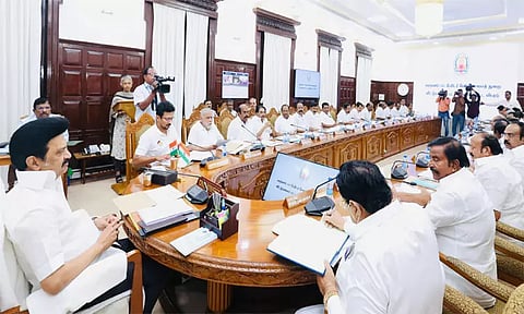 மு.க.ஸ்டாலின் தலைமையில் இன்று தமிழக அமைச்சரவை கூட்டம்