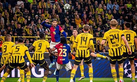 சாம்பியன்ஸ் லீக் கால்பந்து: பார்சிலோனா அணி அரையிறுதி சுற்றுக்கு முன்னேற்றம்