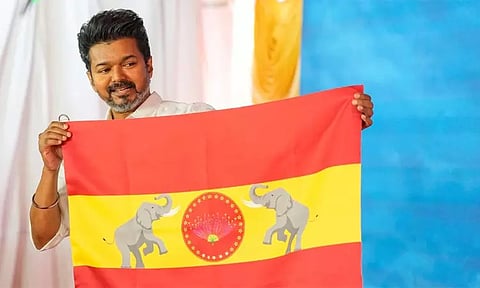 த.வெ.க. கட்சிக் கொடியில் யானை சின்னம் - விஜய் பதிலளிக்க கோர்ட்டு உத்தரவு