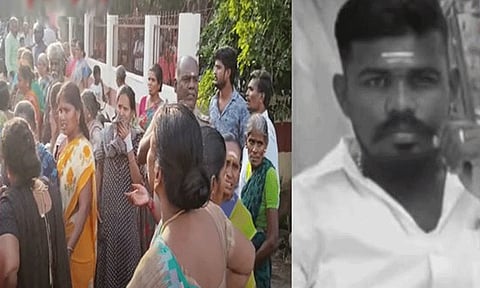 தென்காசியில் தலை துண்டித்து இளைஞர் கொலை - இளம்பெண் கைது