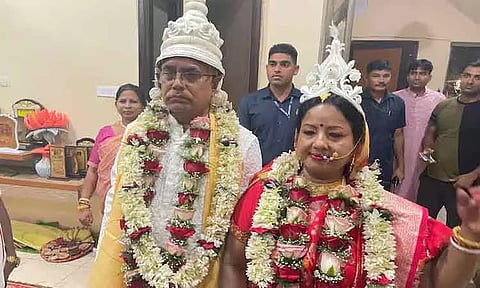 60 வயதில் பா.ஜ.க. தலைவர் முதல் திருமணம்... தேன்நிலவு திட்டம் பற்றி சுவாரஸ்ய பதில்