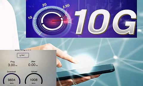 10ஜி இணைய சேவையை அறிமுகப்படுத்திய சீனா