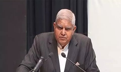 நாடாளுமன்றத்திற்கே உச்சபட்ச அதிகாரம் உள்ளது: துணை ஜனாதிபதி ஜெகதீப் தன்கர்