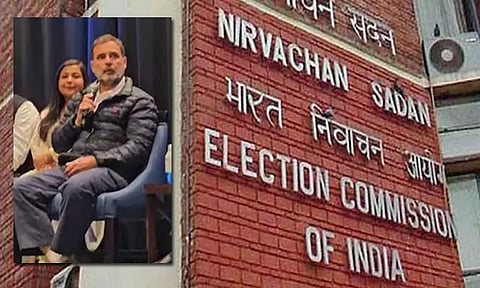 ஆதாரமற்றது.. ராகுல் காந்தி குற்றச்சாட்டுக்கு தேர்தல் கமிஷன் கண்டனம்