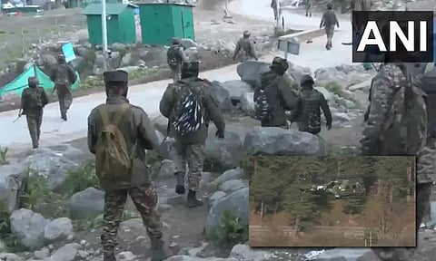 ஜம்மு காஷ்மீர் தாக்குதல்.. பயங்கரவாதிகளை பிடிக்க ராணுவம் தேடுதல் வேட்டை