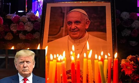 போப் பிரான்சிஸ் இறுதிச்சடங்கில் பங்கேற்க ரோம் செல்கிறார் டொனால்டு டிரம்ப்