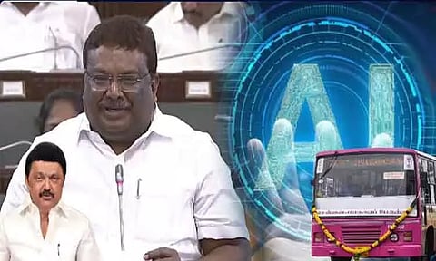 பேருந்துகளில் ஏ.ஐ. தொழில்நுட்பம் - அமைச்சர் சிவசங்கர்