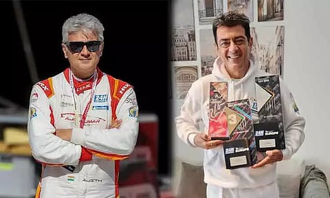 வெற்றி கோப்பையுடன் அஜித்.. வைரலாகும் புகைப்படம்