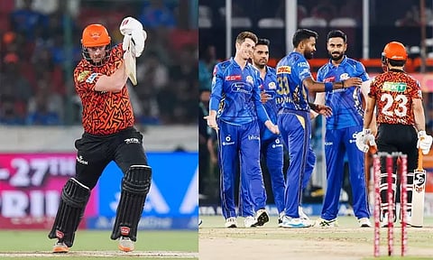 கிளாசன் அரைசதம்; மும்பை அணிக்கு 144 ரன்கள் இலக்கு நிர்ணயித்த ஐதராபாத்