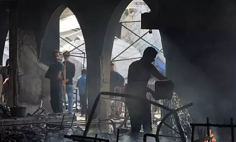 காசா பள்ளிக்கூடத்தின் மீது இஸ்ரேல் வான்வழி தாக்குதல் - 23 பேர் பலி