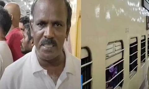 சிலம்பு எக்ஸ்பிரஸ் ரெயிலில் பயணிகள் போராட்டம்