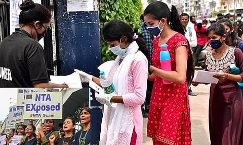 நீட் தேர்வு வினாத்தாள் கசிவு, மோசடி புகார்களை தெரிவிக்க இணையதள பக்கம் தொடக்கம்