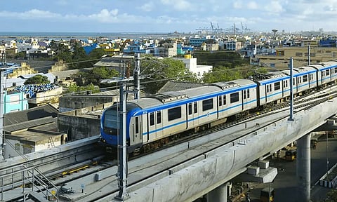 பூந்தமல்லி - போரூர் இடையே நாளை மெட்ரோ ரெயில் சோதனை ஓட்டம்