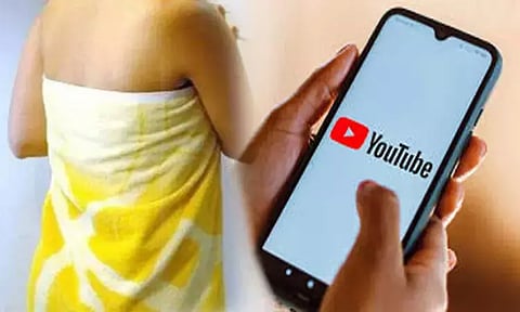 நிர்வாண படத்தை இணையதளத்தில் வெளியிடுவதாக கூறி பெண்ணை மிரட்டி ரூ.1 லட்சம் பறிப்பு