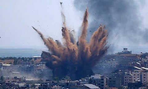 காசாவில் இஸ்ரேல் வான்வழி தாக்குதல்; 27 பேர் பலி