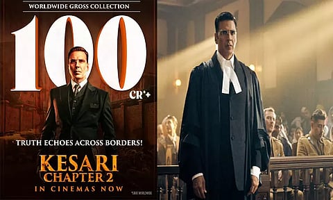 ரூ.100 கோடி வசூலை கடந்த அக்சய்குமாரின் "கேசரி சாப்டர் 2"