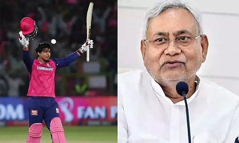 சதம் விளாசிய சூர்யவன்ஷிக்கு ரூ. 10 லட்சம் பரிசு: பீகார் முதல்-மந்திரி அறிவிப்பு