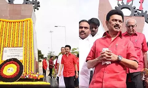 திமுக ஆட்சிக்கு தொழிலாளர்கள் உறுதுணையாக இருக்க வேண்டும்: மு.க.ஸ்டாலின்