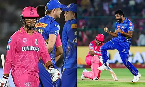 நடப்பு ஐ.பி.எல். தொடரில் இருந்து 2-வது அணியாக வெளியேறிய ராஜஸ்தான்