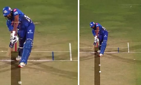 7 ரன்னில் நாட் அவுட் கொடுக்கப்பட்ட ரோகித்.. சர்ச்சையை கிளப்பிய 3-வது நடுவரின் முடிவு