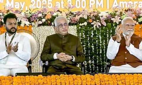 ஆந்திராவில் ரூ.58 ஆயிரம் கோடி மதிப்பிலான திட்டப்பணிகளுக்கு அடிக்கல் நாட்டிய பிரதமர் மோடி