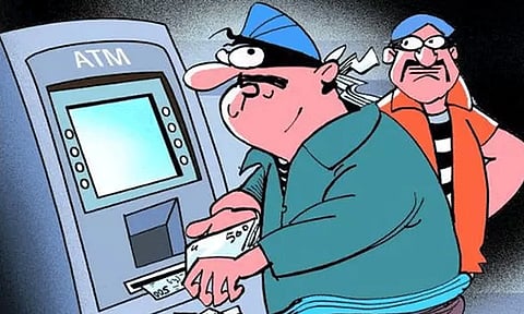 தருமபுரி: ஏ.டி.எம். எந்திரத்தை உடைத்து கொள்ளை முயற்சி