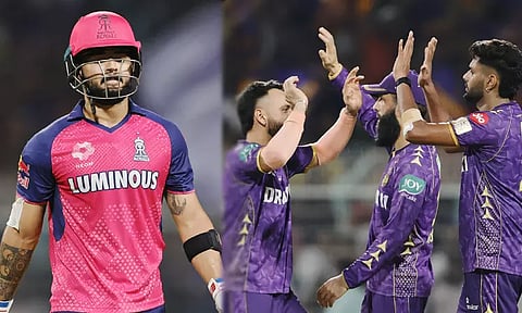 Image Courtesy: @IPL / @KKRiders / @rajasthanroyals