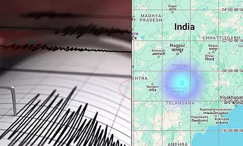 தெலுங்கானாவில் நிலநடுக்கம்: ரிக்டர் அளவில் 3.8 ஆக பதிவு