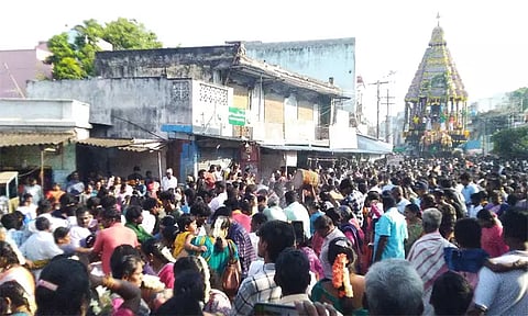 திருக்கழுக்குன்றம் வேதகிரீஸ்வரர் கோவில் தேரோட்டம்