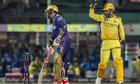 சென்னை அணிக்கு 180 ரன்கள் இலக்கு நிர்ணயித்த கொல்கத்தா