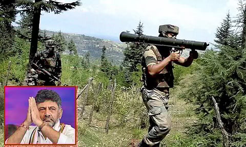 ராணுவத்திற்கு பக்கபலமாக காங்கிரஸ் நிற்கும்: டி.கே.சிவக்குமார்