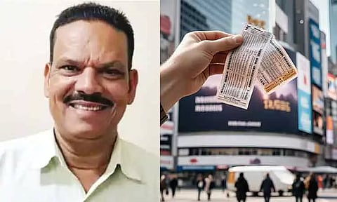 அபுதாபி லாட்டரியில் அடித்த அதிர்ஷ்டம் : கேரள தொழிலாளிக்கு ரூ.57 கோடி பரிசு