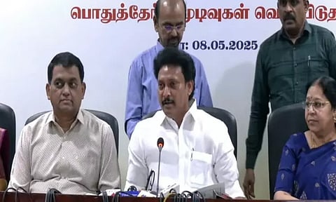 பிளஸ்-2 பொதுத்தேர்வு முடிவு வெளியானது: 95.03 சதவீதம் தேர்ச்சி