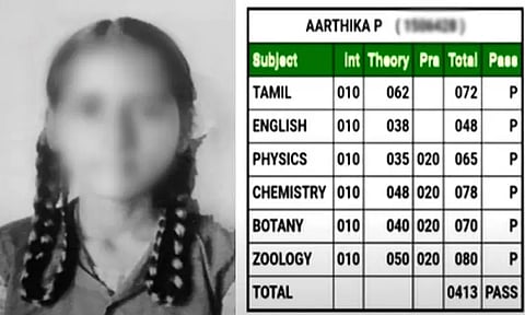 தோல்வி பயத்தில் பிளஸ் 2 மாணவி தற்கொலை: ரிசல்ட்டில் காத்திருந்த அதிர்ச்சி