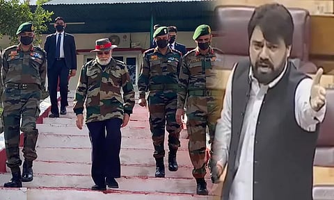 சிங்கங்களை எதிர்க்க முடியாது - பாகிஸ்தான் எம்.பி. கதறல்