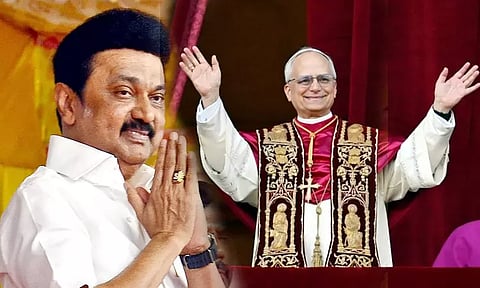 புதிய போப்புக்கு முதல்-அமைச்சர் மு.க.ஸ்டாலின் வாழ்த்து