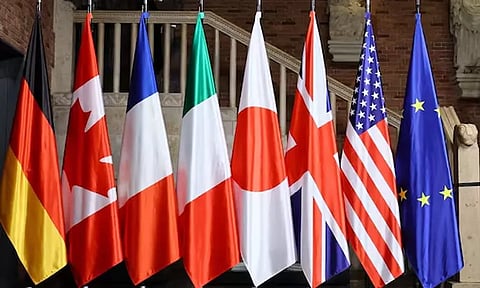 போர் பதற்றம்.. இந்தியா - பாக்., நாடுகள் நிதானத்தைக் கடைப்பிடிக்க வேண்டும் - ஜி 7 கூட்டமைப்பு வலியுறுத்தல்